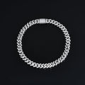 Moissanite Cuban link bracelet