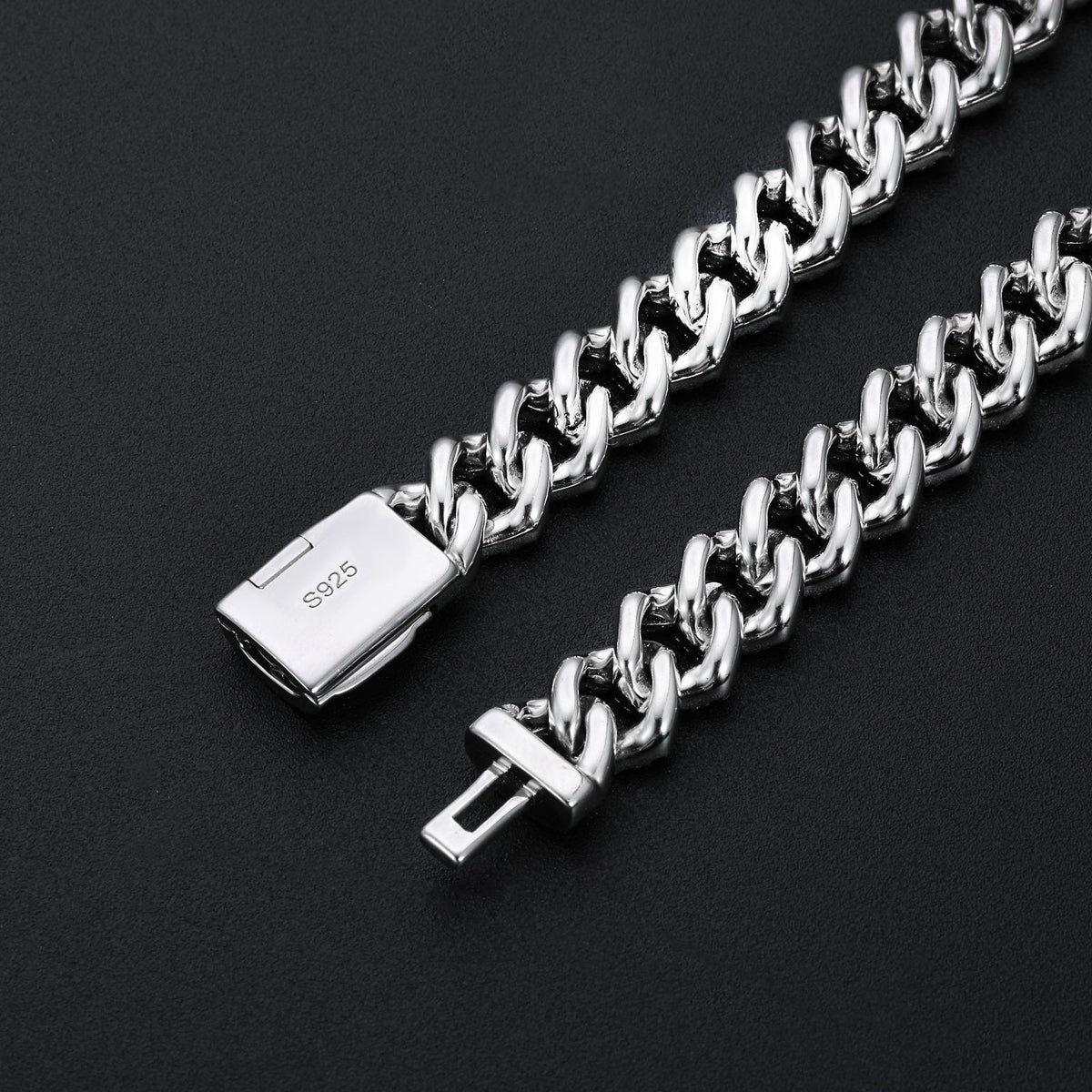 Cuban link bracelet clasp