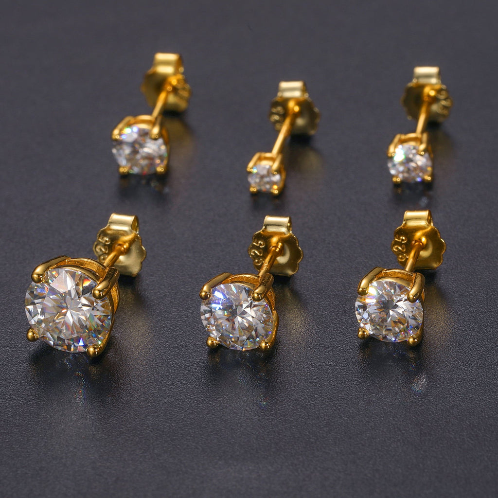 Solitaire stud sizes