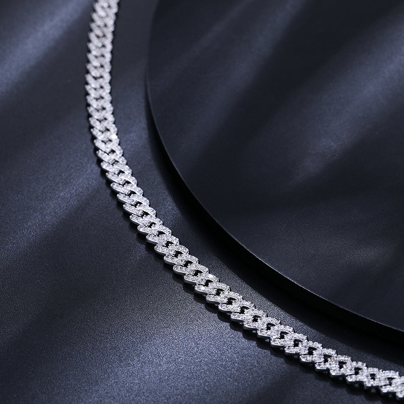 Braided link bracelet clasp