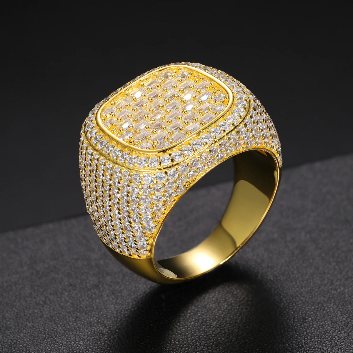 Baguette Signet Ring