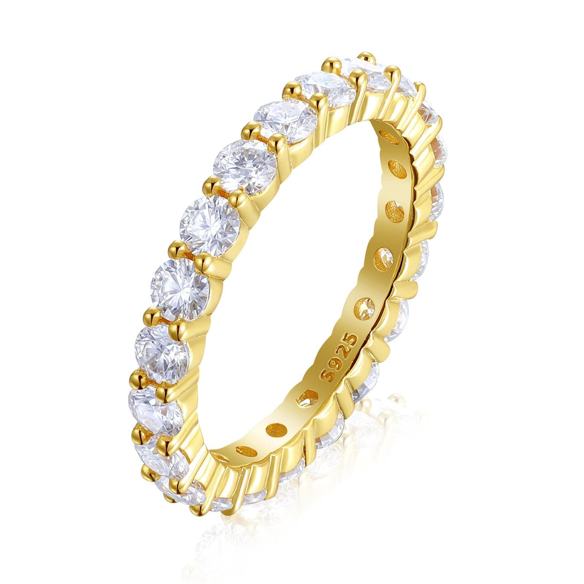 Eternity ring gold