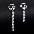 Tennis Drop Earrings