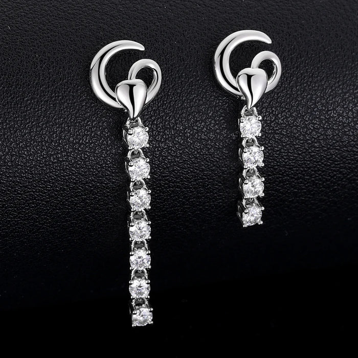 Tennis Drop Earrings